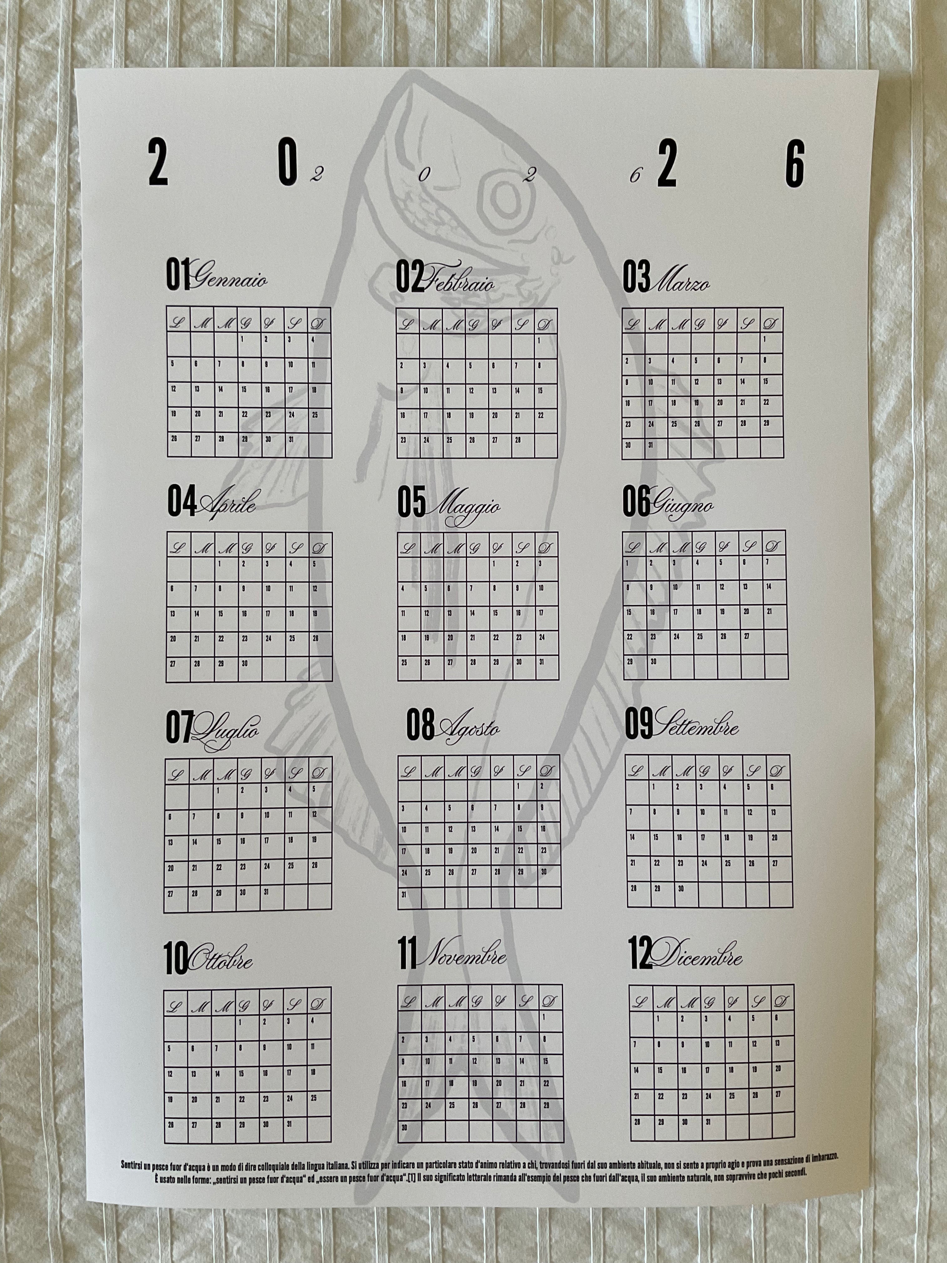 The 2026 Calendar